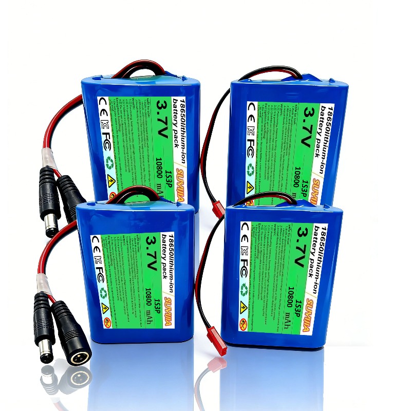 3.7V 10800mAh 1S3P 18650 Brand - Home Security Robots recension och pris