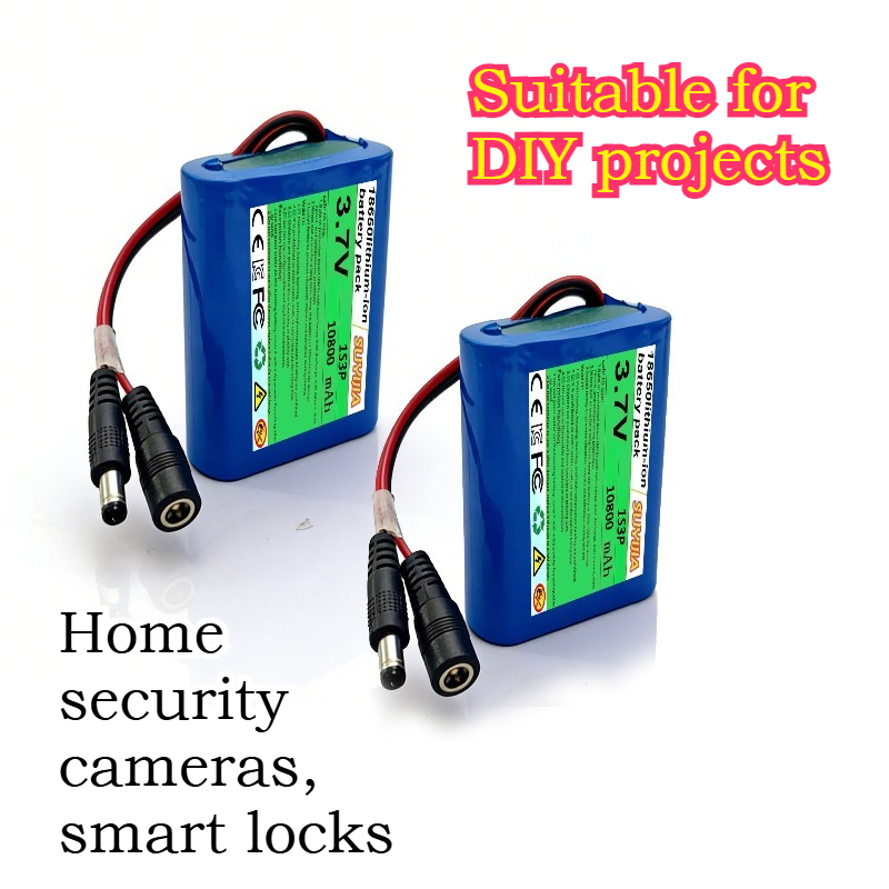 3.7V 10800mAh 1S3P 18650 Brand - Home Security Robots recension och pris