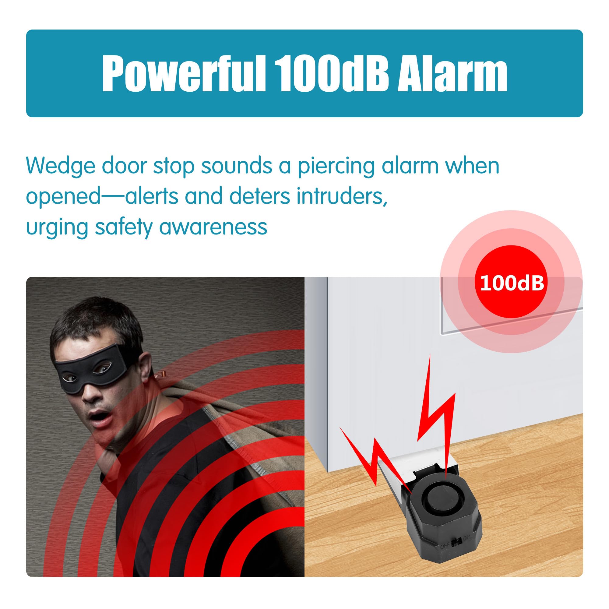 Wireless Door Stop Alarm Syste - Sim Gsm Alarm recension och pris