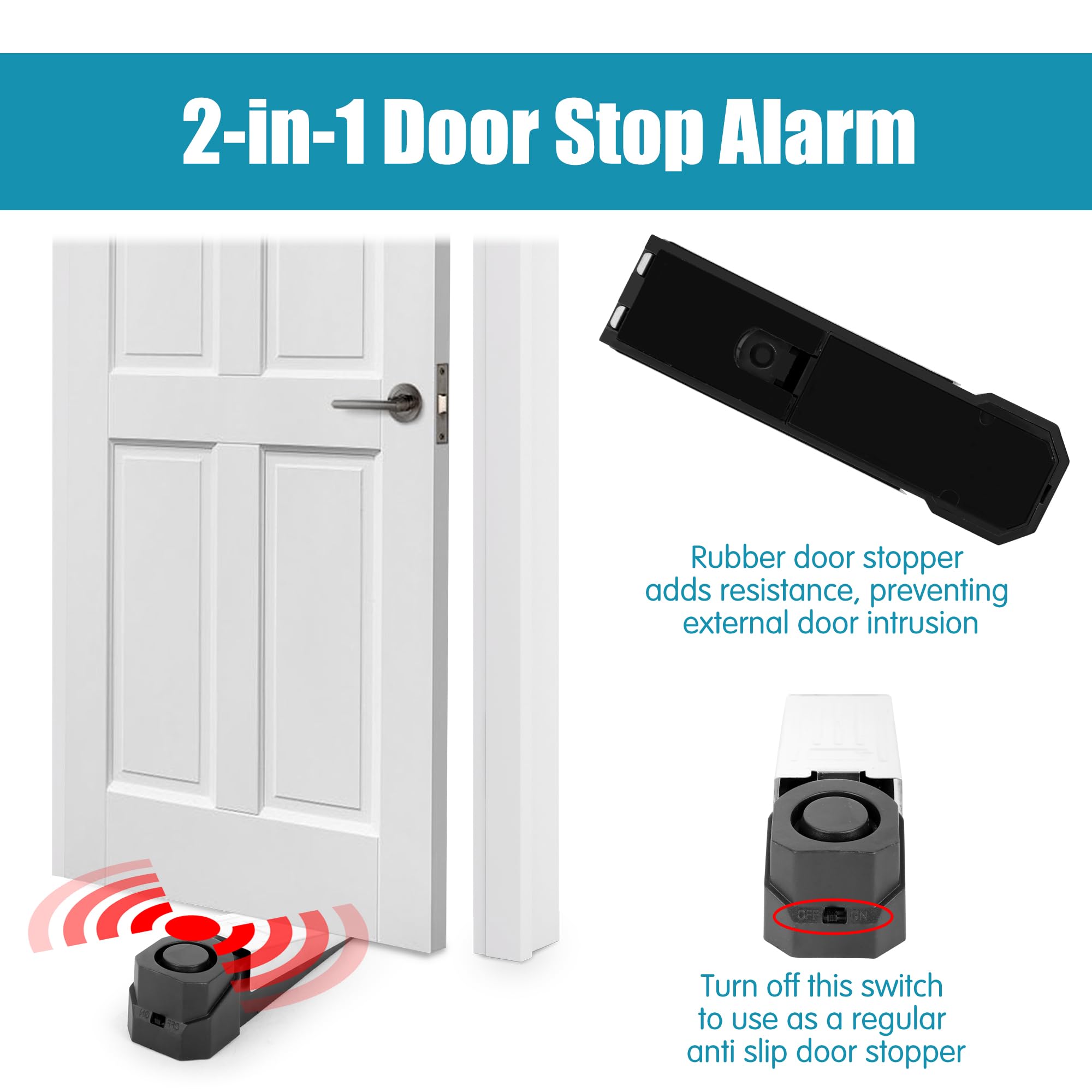 Wireless Door Stop Alarm Syste - Sim Gsm Alarm recension och pris
