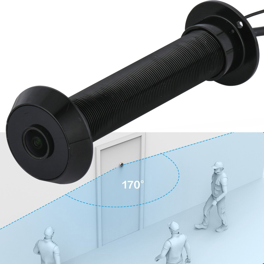 LED Door Eye Camera 1080P 2MP  - Home Security Front Door Camera recension och pris