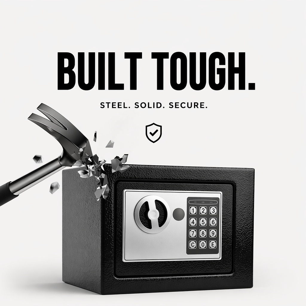 All Steel Electronic Digital K - Home Security Box recension och pris