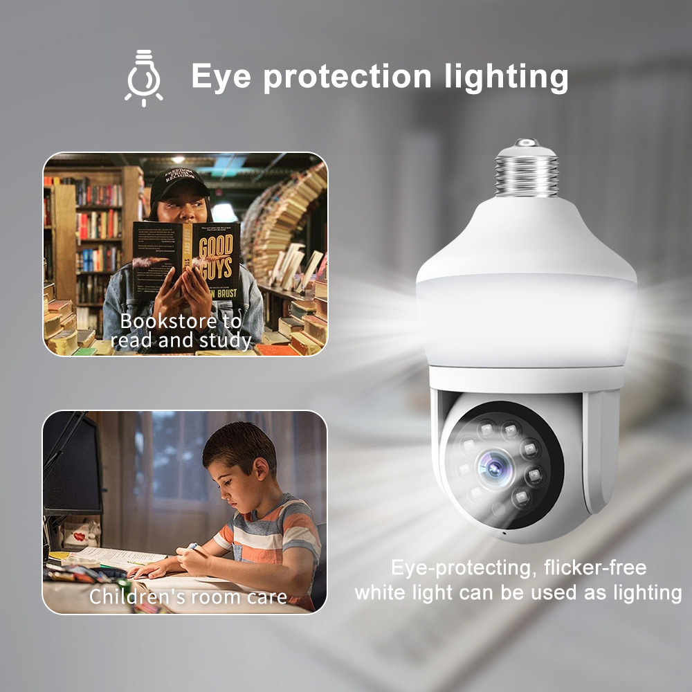 Yoosee APP 3MP 1296P  Night La - Home Security Flood Lights recension och pris