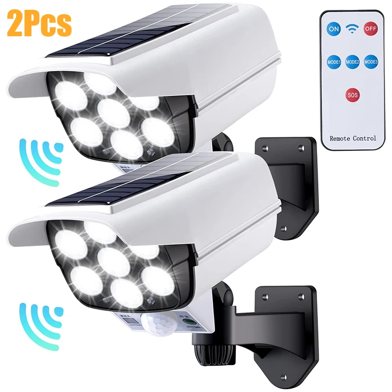 1-2Pack 77LED Solar Motion Sen - Home Security Flood Lights recension och pris