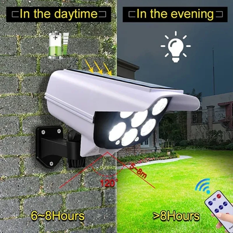 1-2Pack 77LED Solar Motion Sen - Home Security Flood Lights recension och pris