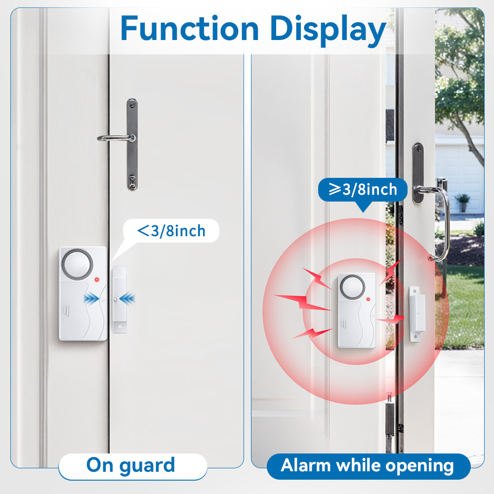 Wireless Door Alarm With Remot - Sim Gsm Alarm recension och pris