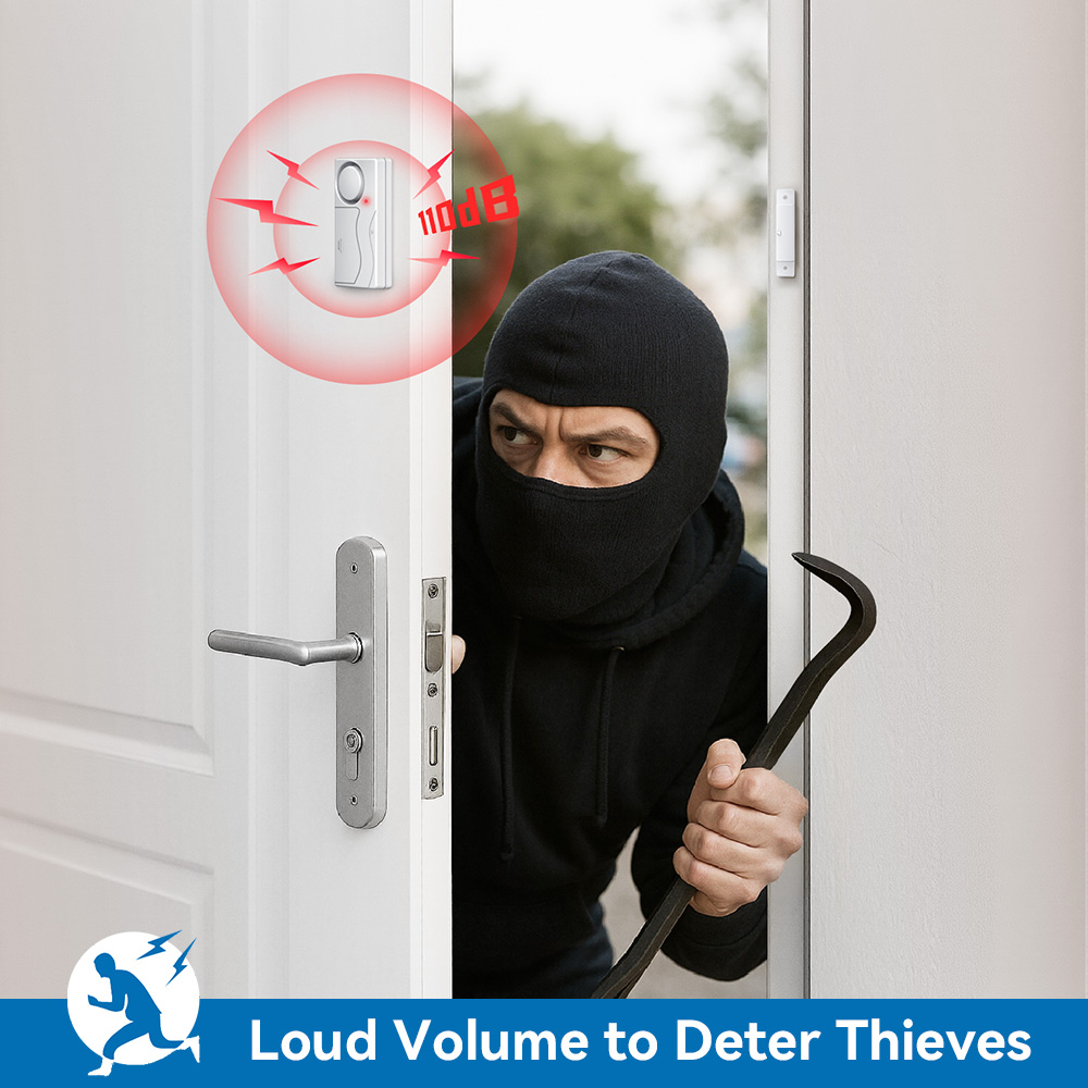 Wireless Door Alarm With Remot - Sim Gsm Alarm recension och pris
