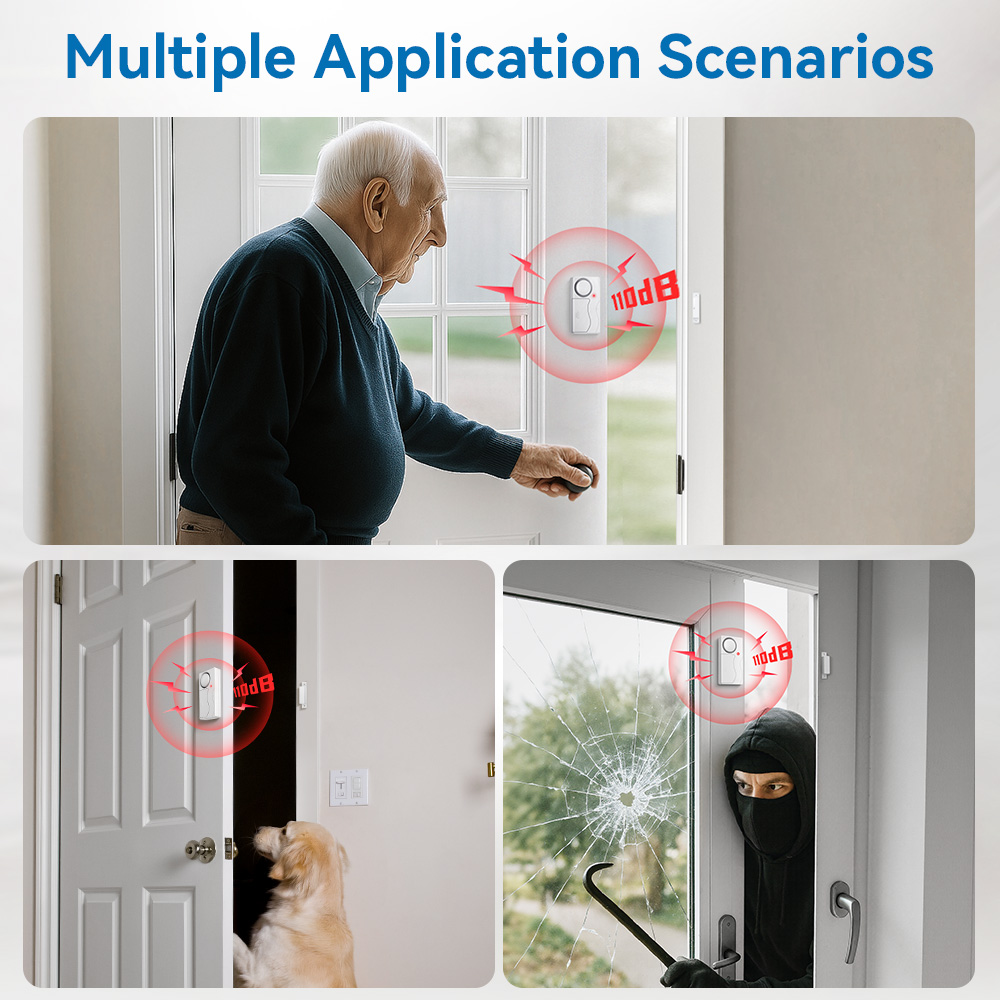 Wireless Door Alarm With Remot - Sim Gsm Alarm recension och pris