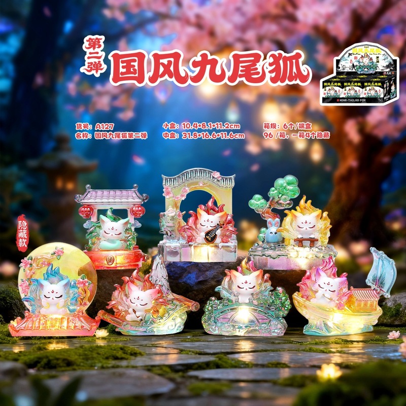 Nine Tailed Fox Blind Box Seri - Home Security Items recension och pris