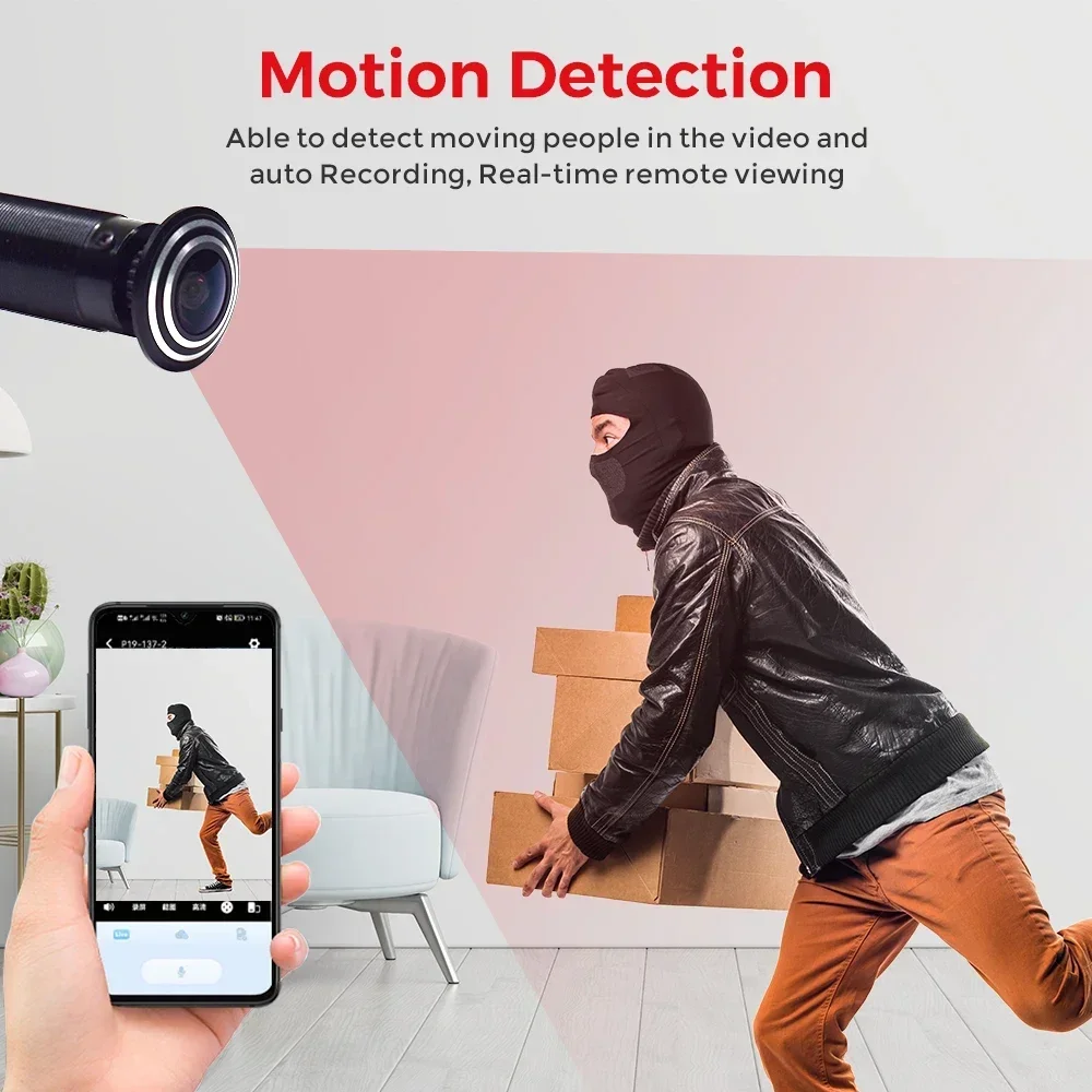 PEGATISAN 3MP Wifi Camera Tuya - Home Security Front Door Camera recension och pris
