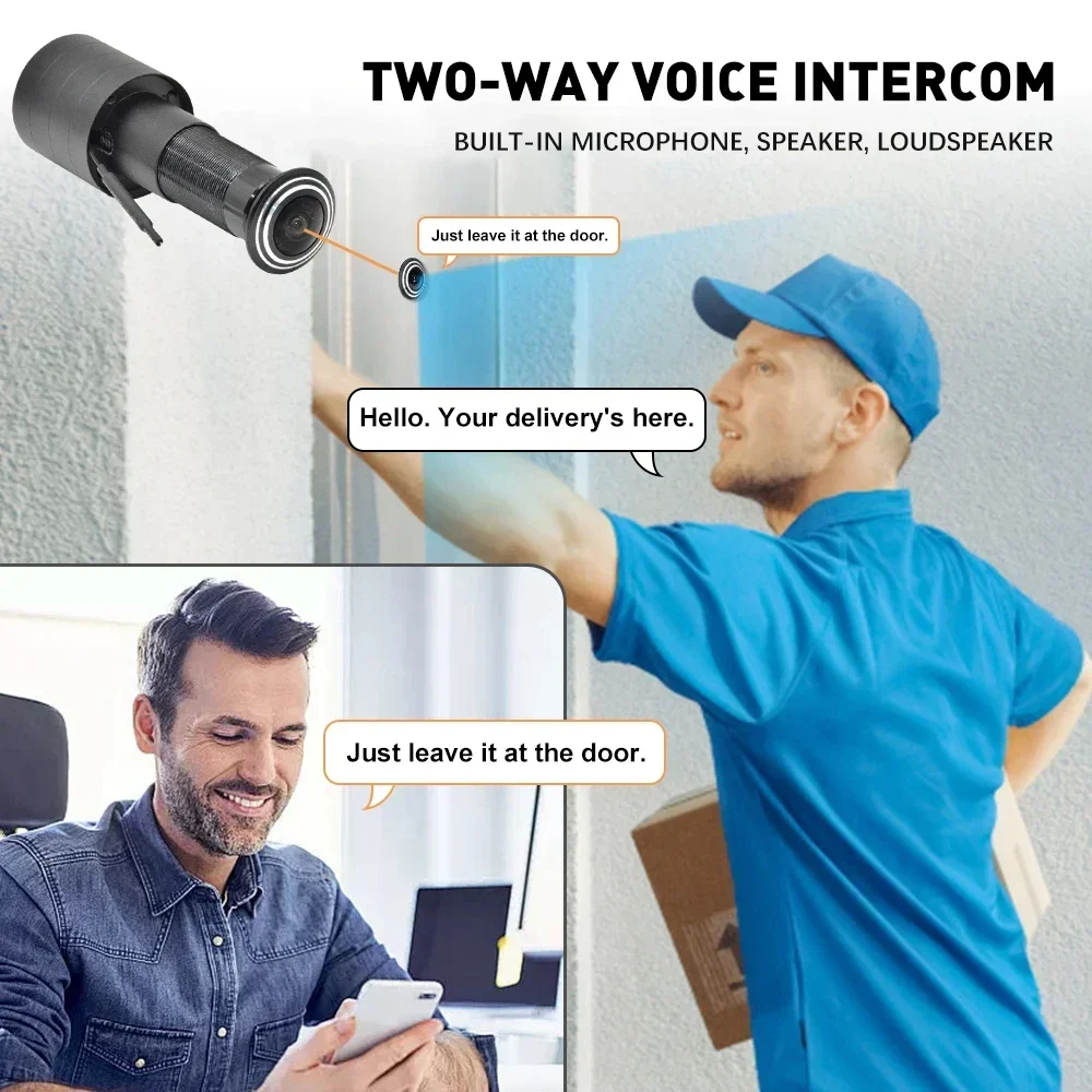PEGATISAN 3MP Wifi Camera Tuya - Home Security Front Door Camera recension och pris